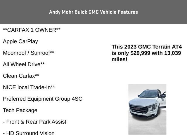 2023 GMC Terrain AT4