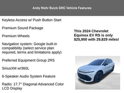 2024 Chevrolet Equinox EV 2RS