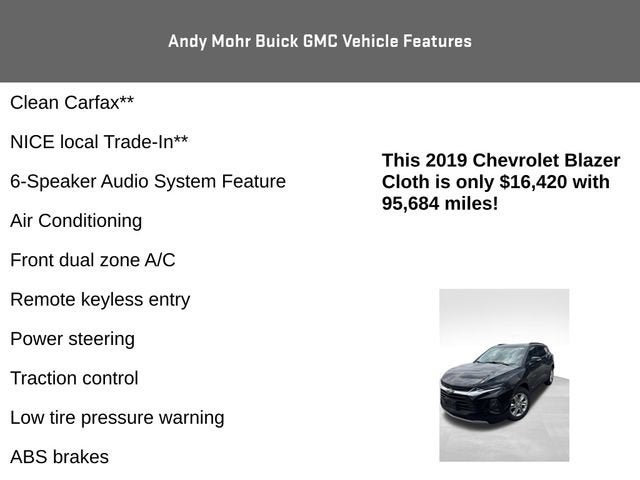 2019 Chevrolet Blazer 4DR FWD LT