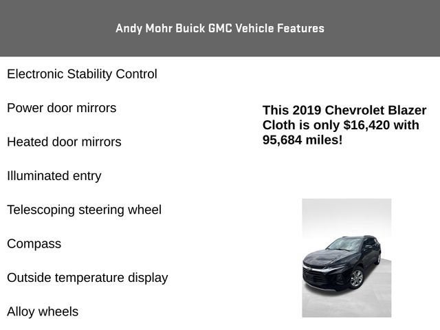 2019 Chevrolet Blazer 4DR FWD LT