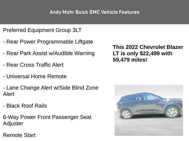2022 Chevrolet Blazer 3LT