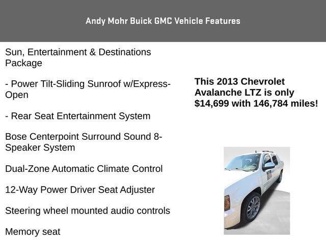 2013 Chevrolet Avalanche LTZ
