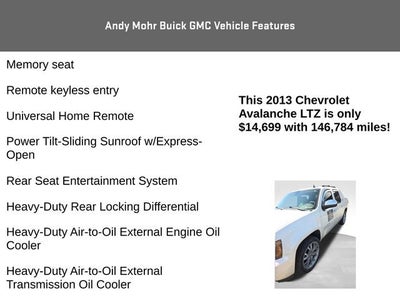 2013 Chevrolet Avalanche LTZ