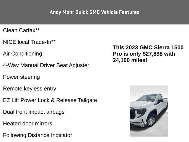 2023 GMC Sierra 1500 Pro