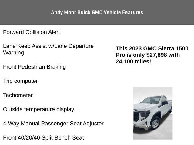 2023 GMC Sierra 1500 Pro