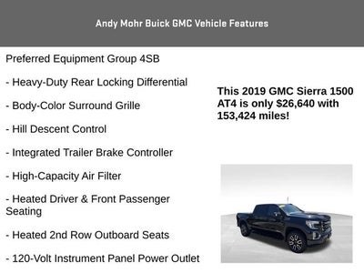 2019 GMC Sierra 1500 AT4