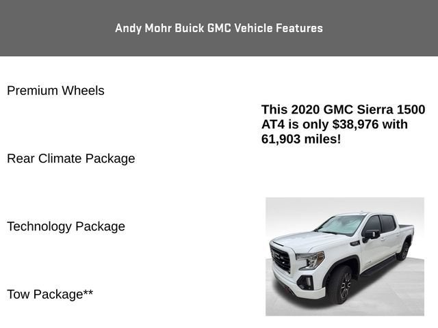 2020 GMC Sierra 1500 AT4