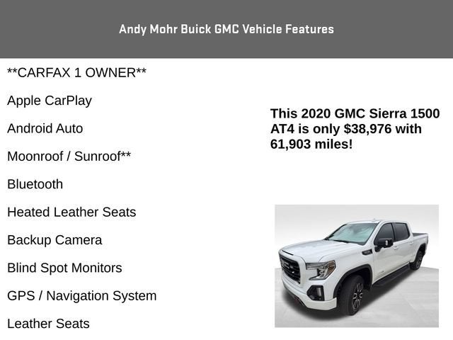 2020 GMC Sierra 1500 AT4