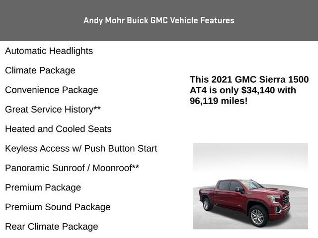2021 GMC Sierra 1500 AT4