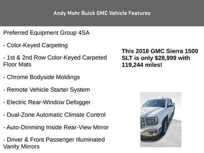 2018 GMC Sierra 1500 SLT