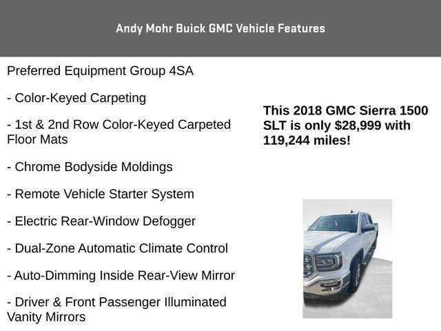 2018 GMC Sierra 1500 SLT