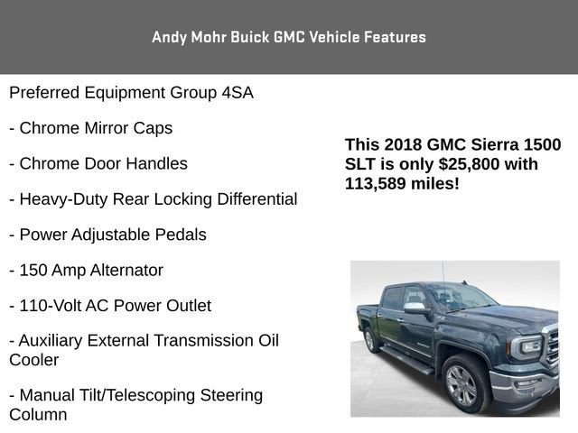 2018 GMC Sierra 1500 SLT