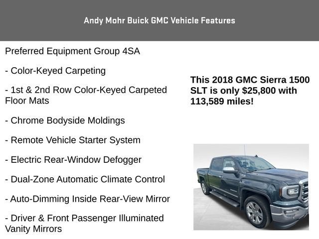 2018 GMC Sierra 1500 SLT
