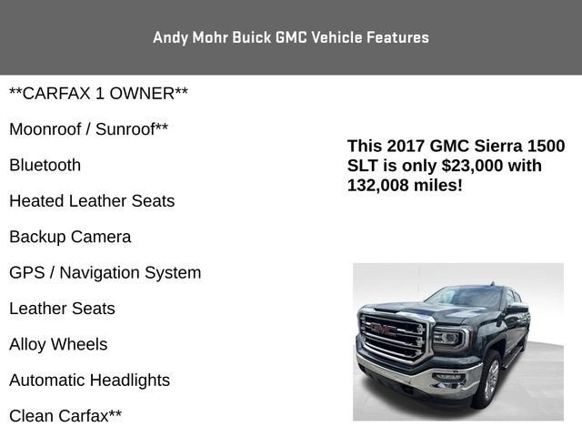2017 GMC Sierra 1500 SLT