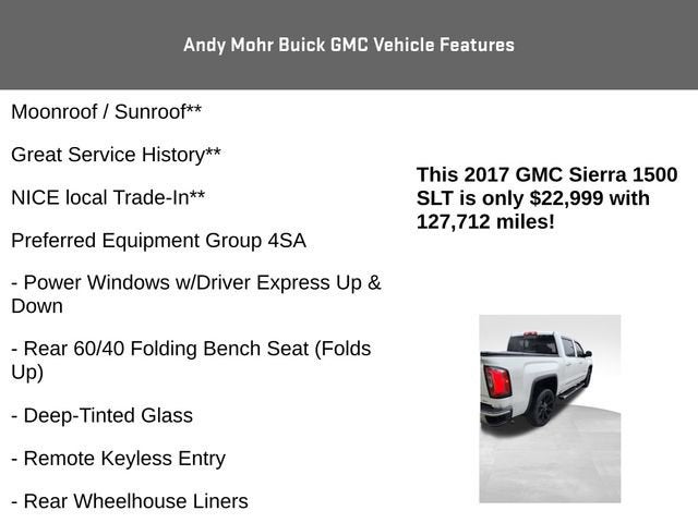 2017 GMC Sierra 1500 SLT