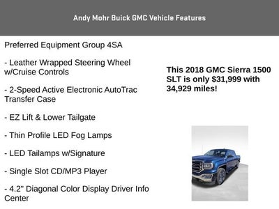 2018 GMC Sierra 1500 SLT