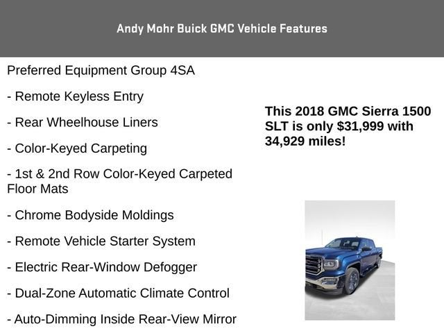 2018 GMC Sierra 1500 SLT