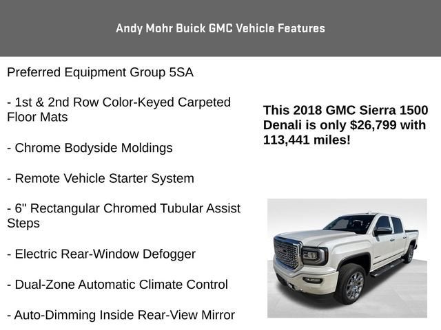 2018 GMC Sierra 1500 Denali