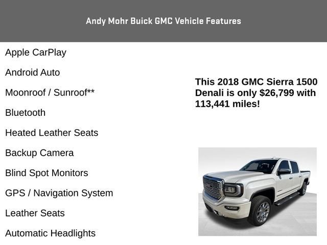 2018 GMC Sierra 1500 Denali