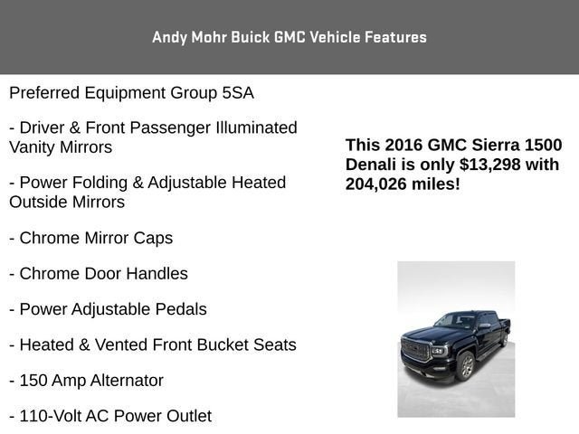 2016 GMC Sierra 1500 Denali