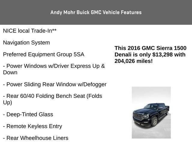 2016 GMC Sierra 1500 Denali
