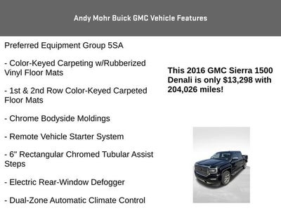2016 GMC Sierra 1500 Denali