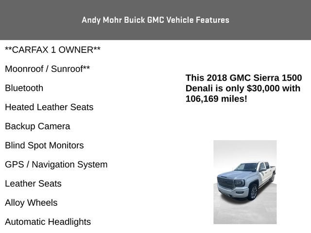 2018 GMC Sierra 1500 Denali