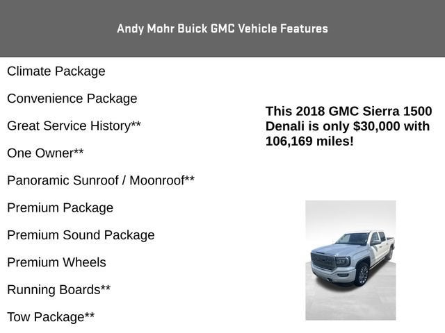 2018 GMC Sierra 1500 Denali