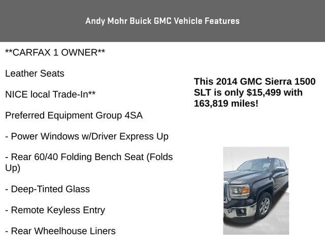 2014 GMC Sierra 1500 SLT