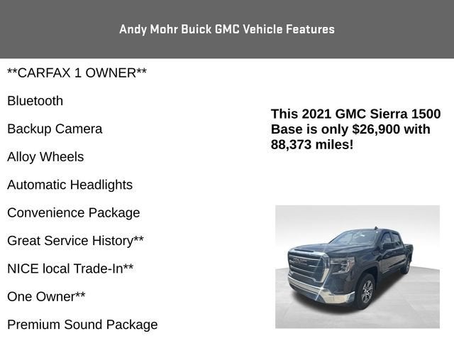 2021 GMC Sierra 1500 4WD CREW 147"