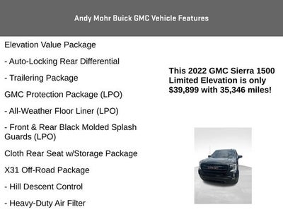 2022 GMC Sierra 1500 Limited Elevation