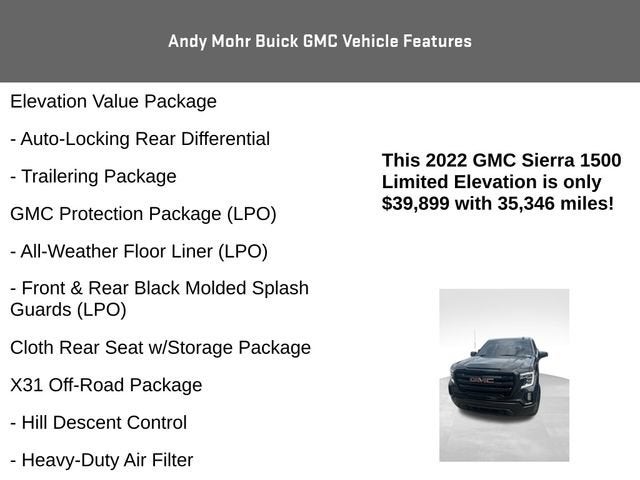 2022 GMC Sierra 1500 Limited Elevation