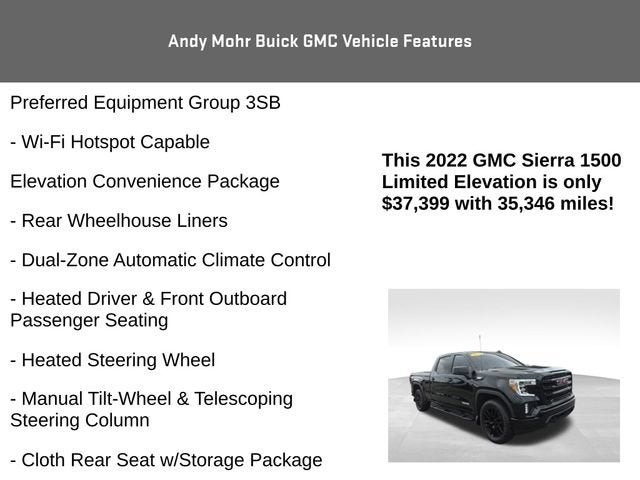 2022 GMC Sierra 1500 Limited Elevation
