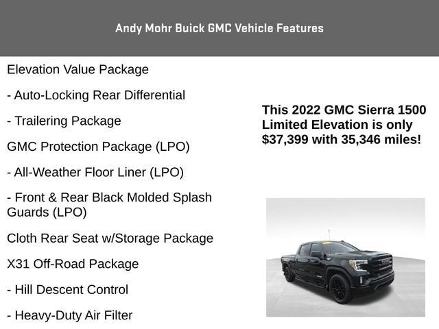 2022 GMC Sierra 1500 Limited Elevation