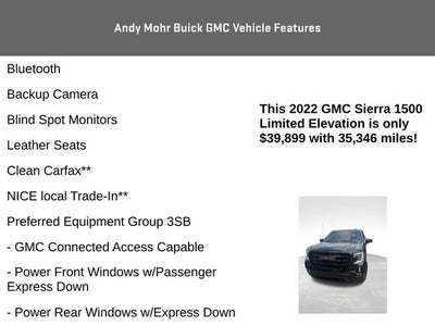 2022 GMC Sierra 1500 Limited Elevation