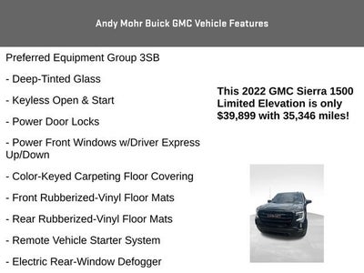 2022 GMC Sierra 1500 Limited Elevation