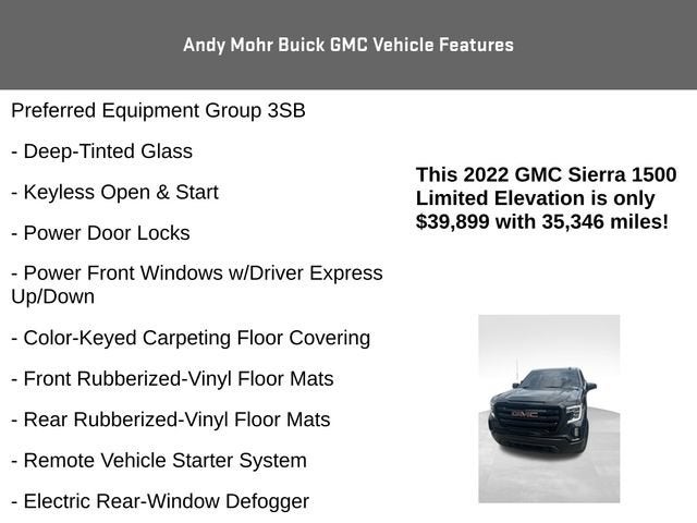2022 GMC Sierra 1500 Limited Elevation