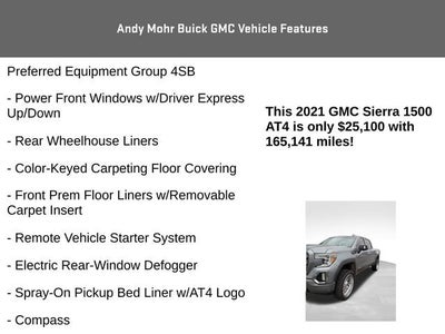 2021 GMC Sierra 1500 AT4
