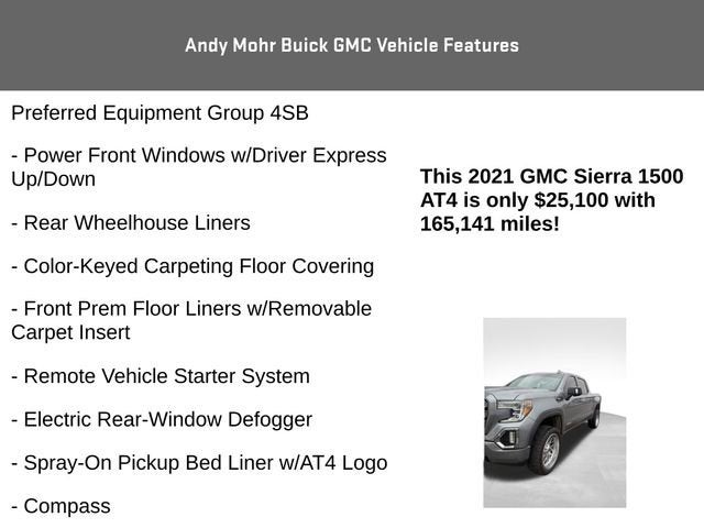 2021 GMC Sierra 1500 AT4