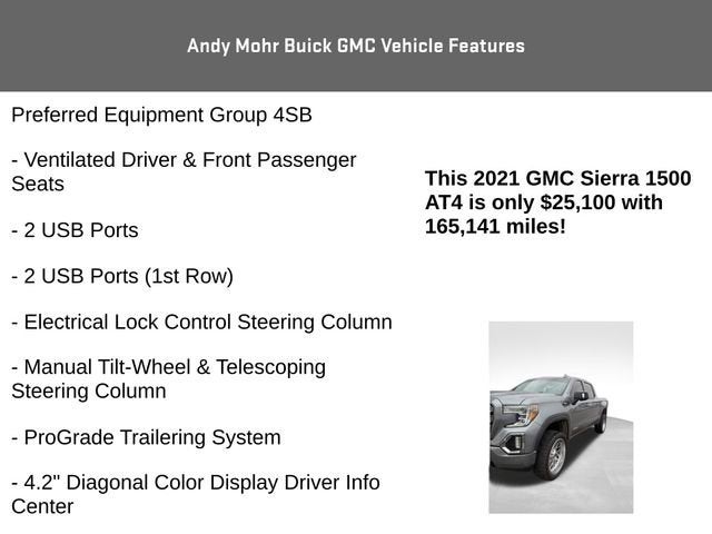 2021 GMC Sierra 1500 AT4