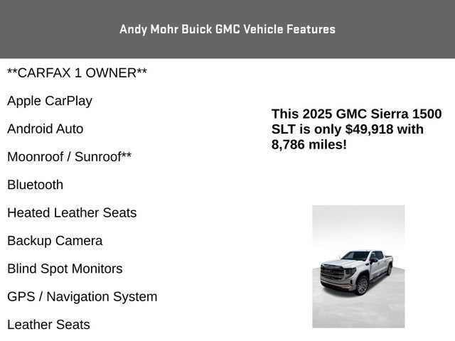 2025 GMC Sierra 1500 SLT