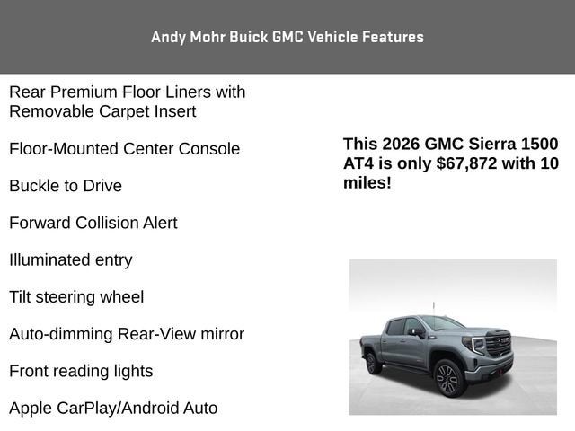 2026 GMC Sierra 1500 AT4
