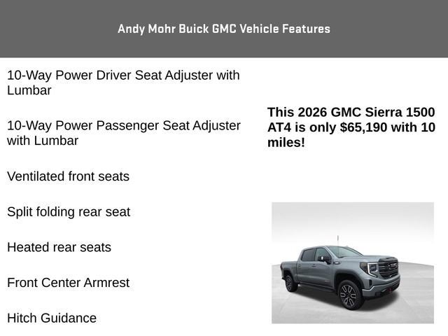 2026 GMC Sierra 1500 AT4