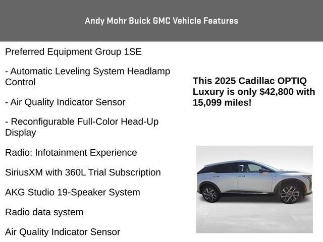 2025 Cadillac OPTIQ Luxury 2