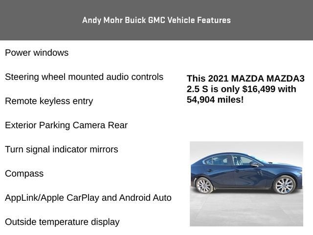 2021 Mazda Mazda3 Sedan Select