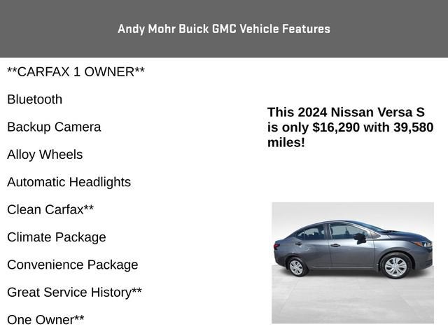 2024 Nissan Versa S