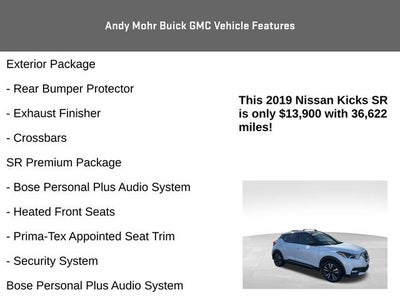 2019 Nissan Kicks SR