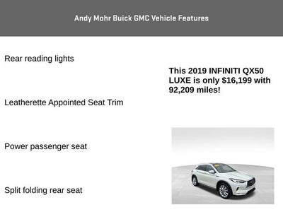 2019 INFINITI QX50 LUXE