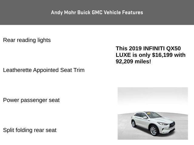 2019 INFINITI QX50 LUXE