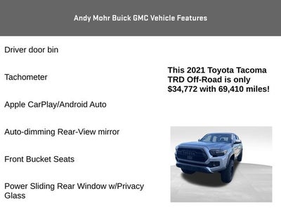2021 Toyota Tacoma 4WD SR